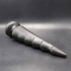 Topped Toys Spike 125 Obsidian, premium silicone dildo 42 x 10.1 cm