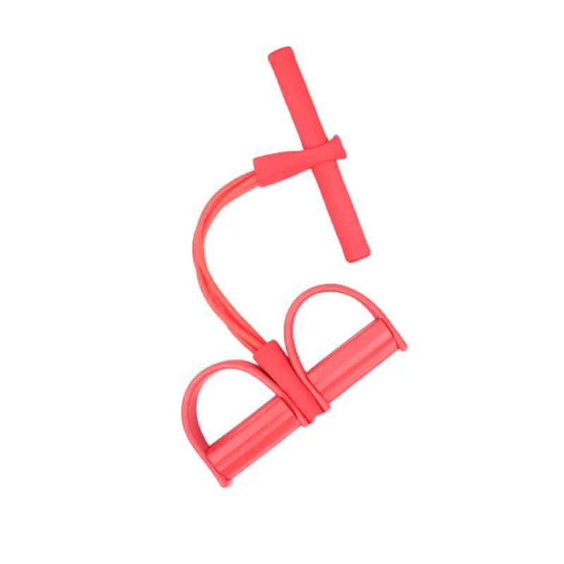 Slip-on Pull-on Sit-up AIDS Lean Belly Fitness Yoga Home Four-Tube Slip-on Pull-on Pilates Rope Multifunctional Yoga Home Resistance Band1PCS