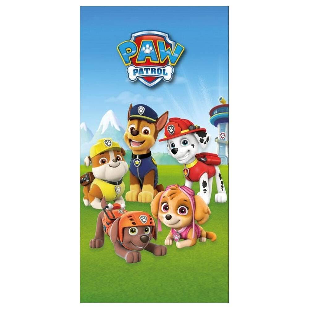 Paw Patrol mikrofiber strandhåndklæde