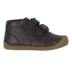 Bundgaard Begyndersko - Wide Fit - Petit Flower - Dark Brown - Bundgaard - 19 - Begyndersko