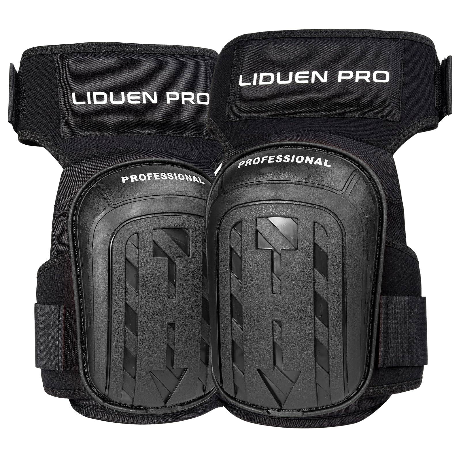 LIDUEN PRO Knee Pads for Comfortable Gel Cushion Thick Foam Knee Pads for Gardening and Set of Work, Construction, Non-Slip Flooring, 2…