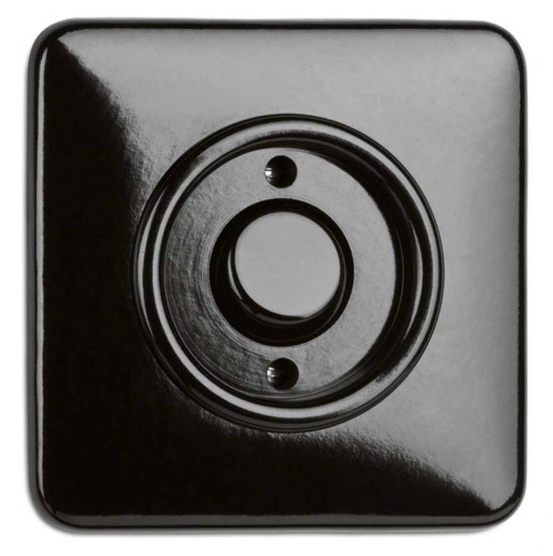 Dimmer kvadrat svart bakelit - THPG infällt