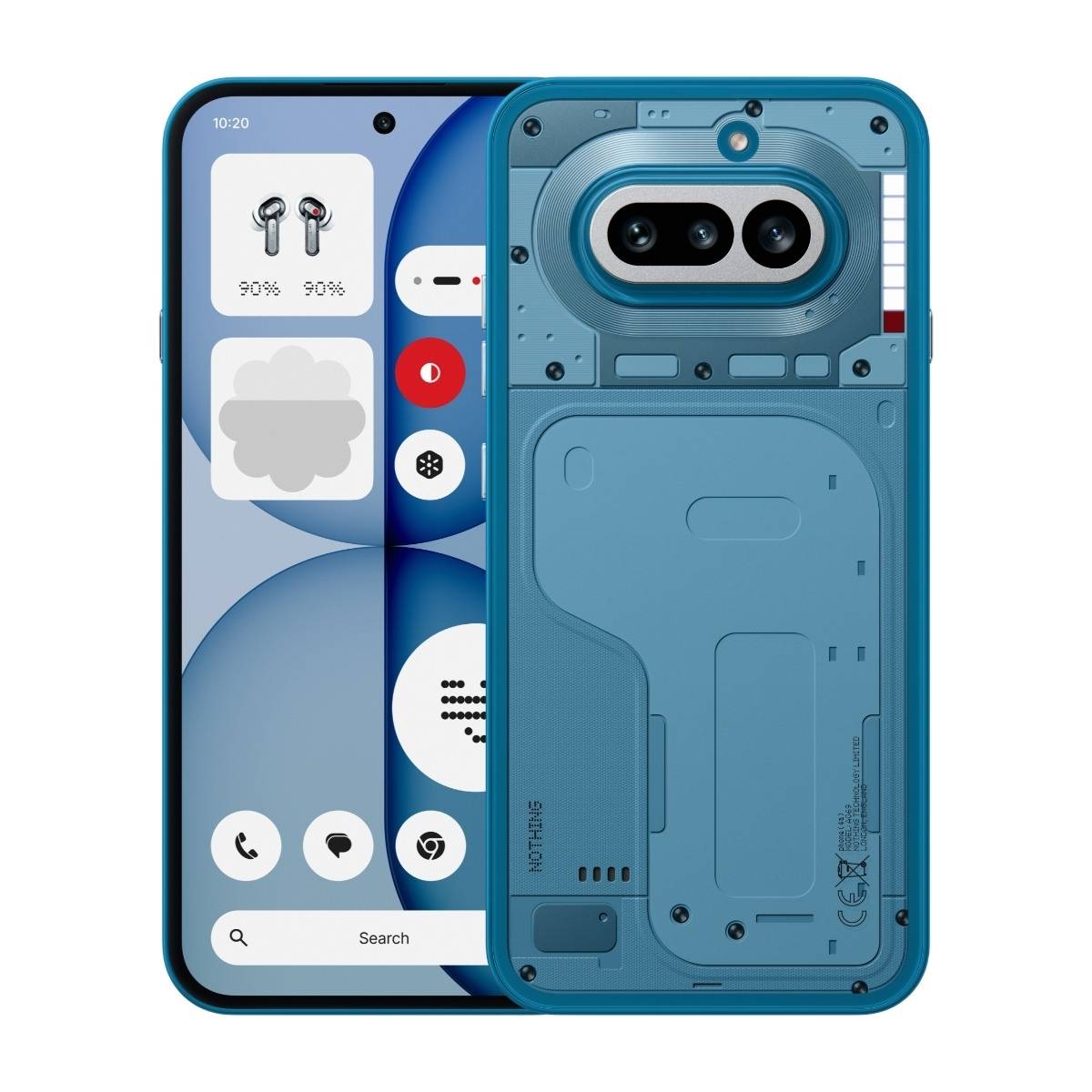 Nothing Phone (4a) 256 GB, blå