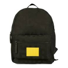 Little Marc Jacobs, Børn, unisex, Sort, ONE SIZE, Uld, Sort Rygsæk med Logo Patch