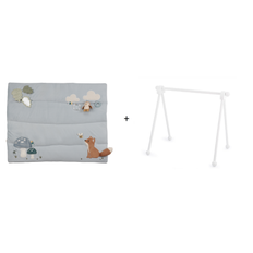 Moulin Roty - Aktivitetsstativ & Little Dutch Kravlegårdsmåtte - Bundle - Fri fragt og klar til levering - Prismatch