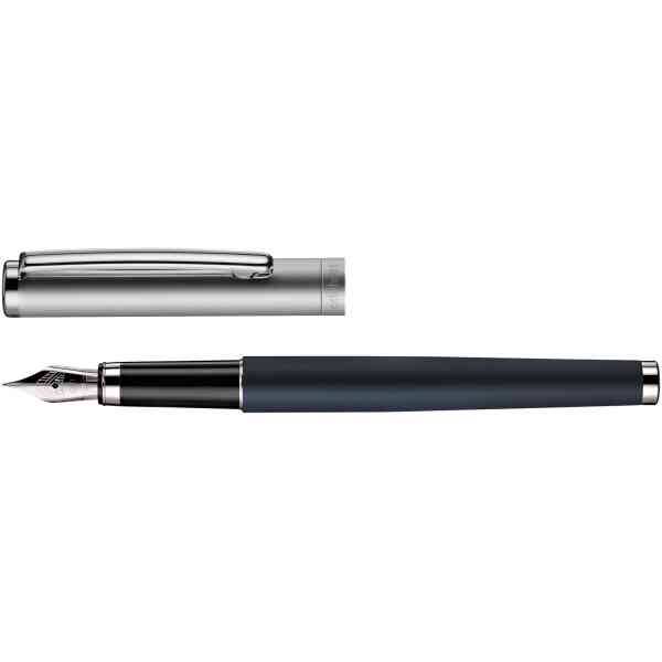 Otto Hutt Design 01 fountain pen – Frosted Blue Ruthenium