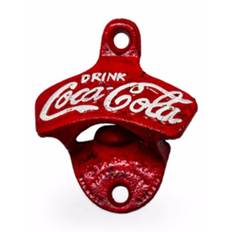 Kapsylöppnare för väggmontage i järn "Drink Coca-Cola"