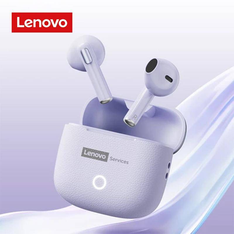 Lenovo LE220 Bluetooth Wireless Earphones HD call HIFI Surround Sound Gaming Earbuds violett