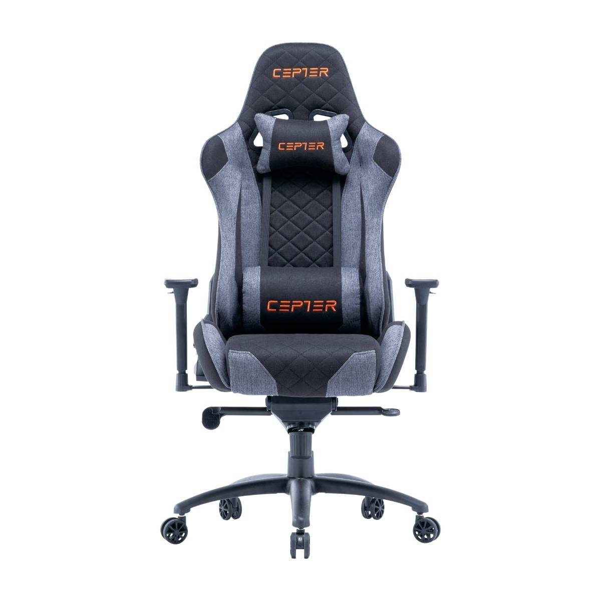 Cepter Rogue Fabric gaming stol, sort & grå.