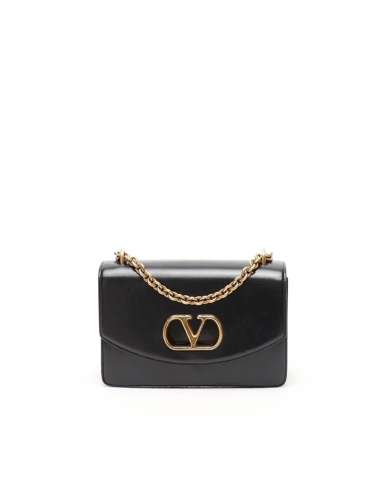 Valentino Garavani Vain Chain Bag - Black - One Size