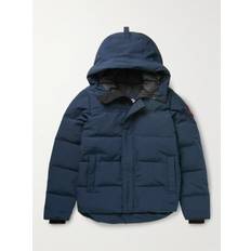 Canada Goose - Macmillan Logo-Appliquéd Quilted Shell Hooded Down Parka - Men - Blue - L