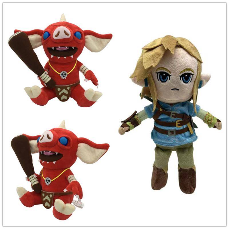 The Legend of Zelda Hyrule Link Gosedjursdocka Bokoblin Bokoblin Speldocka Leksak black