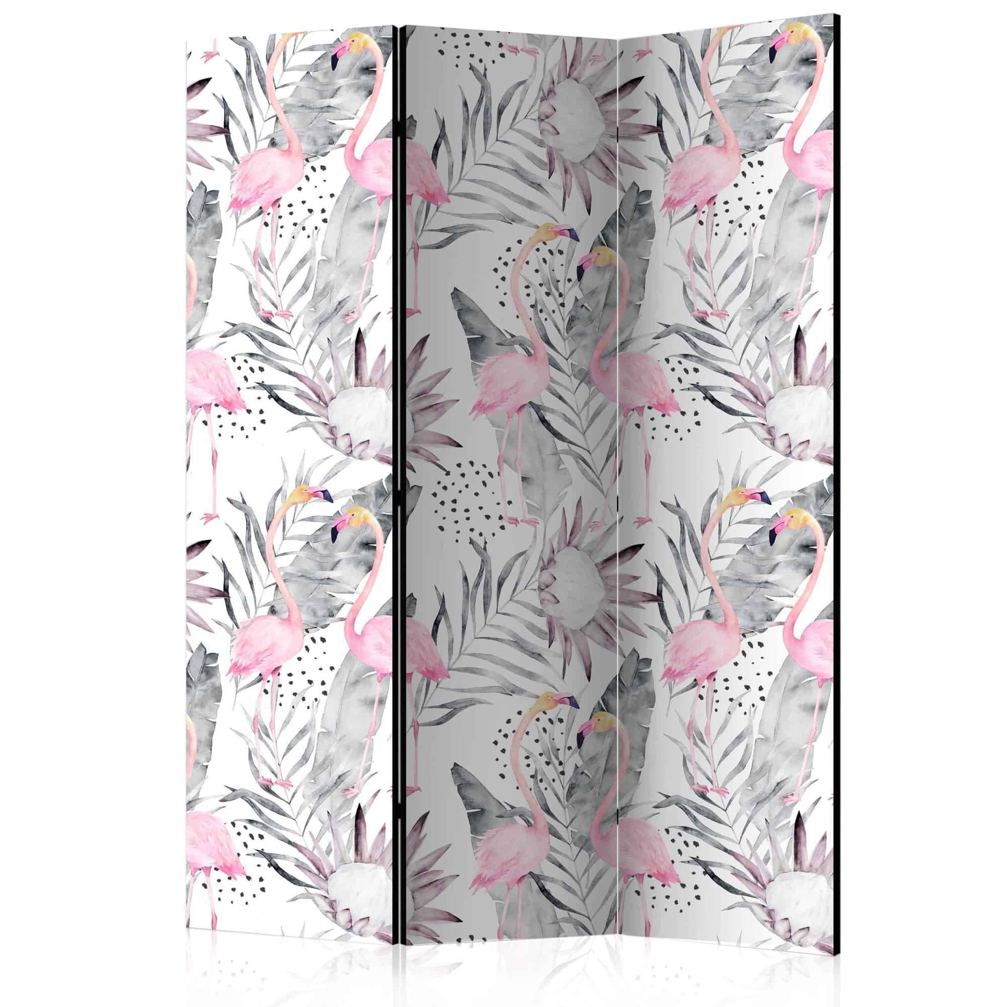 Skærmvæg Flamingos and Twigs