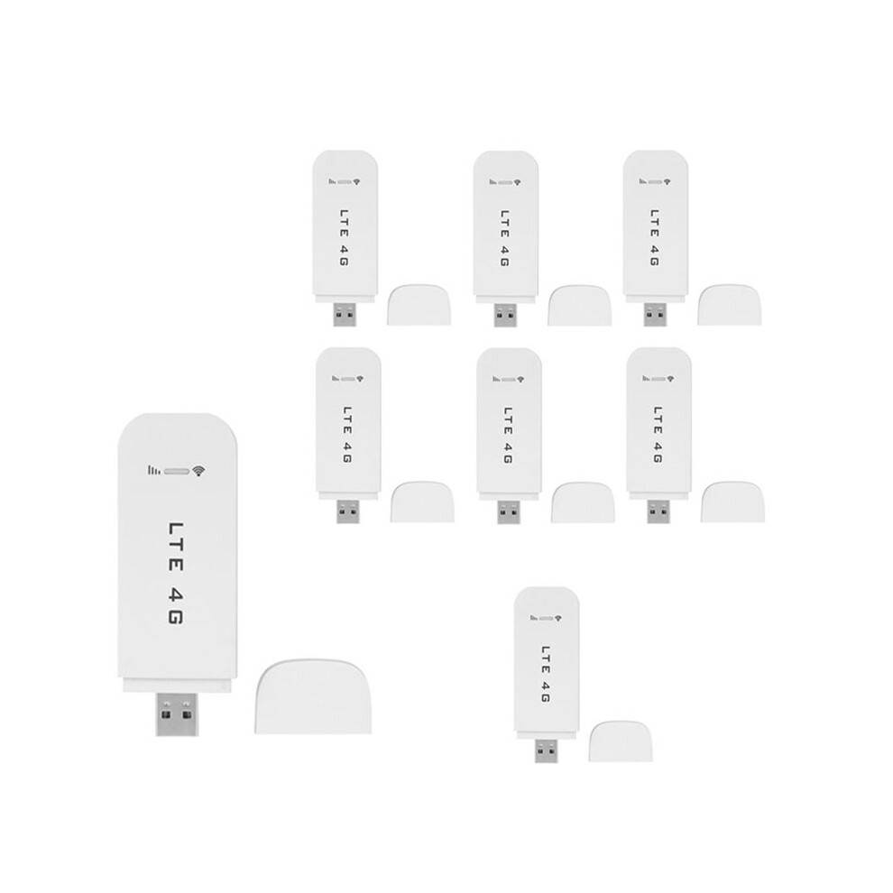 8X Lte Sim Kaart Data USB Router 3G/4G Wifi Router Draadloze USB Auto Modem 4G Wifi Sim Card Stick Mobiele Hotspot