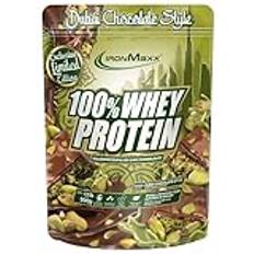 100% Whey Protein Pulver 500g Dubai Schokolade - Leckerer High Protein Shake, 34g Eiweiß pro Portion, Power Drink vor oder nach intensivem Muskel-Training