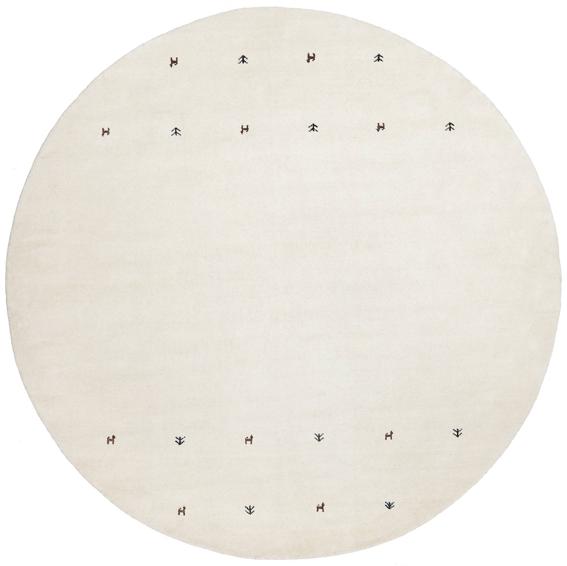 Gabbeh loom Matta 250x250 Modern Matta Beige