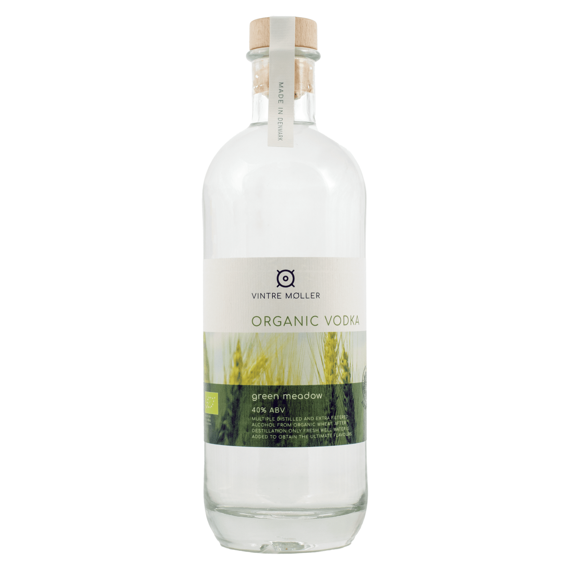 Vintre Mølle Økologisk Vodka.