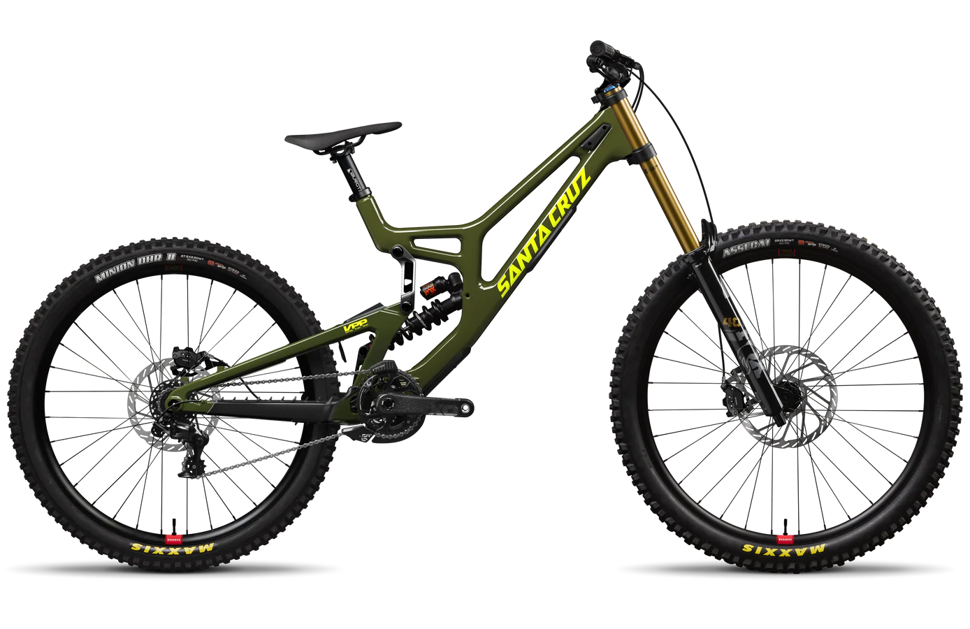 Santa Cruz V10 | DH 2026 - SRAM X01 DH 1x7sp - Aluminium - 179 / xl / gloss black sparkle