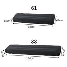 Justerbart Piano Keyboard Cover - 88- tangent 134 x 29 x 19cm