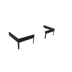 Halls F06447 Fundament 1,2 m², svart