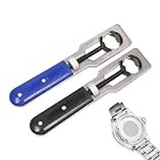 Wlikmjg Watch Back Opener Wrench, Watch Back Wrench | Reparationsverktyg för klockfodral | 14-35 mm justerbar metallklocka Boettöppnare Skiftnyckel Bakre Boettborttagare för bakstycke Ta bort