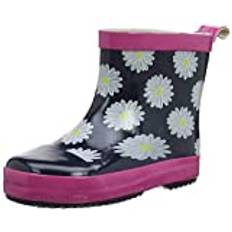 Playshoes Jungen Mädchen Gummistiefel Halbschaft Regenstiefel, Margeriten, 20 EU