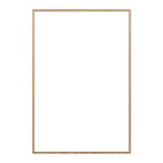 Ramme 62 x 92 cm – egetræ natur
