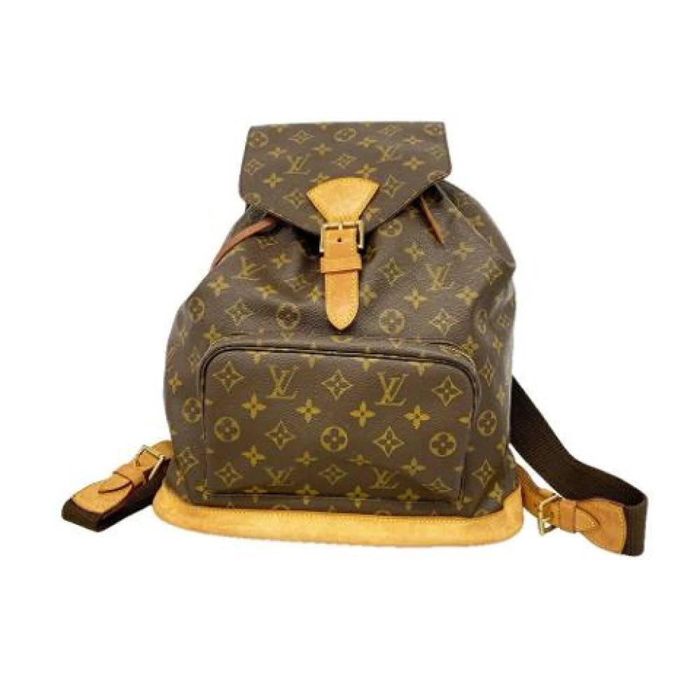 Louis Vuitton Vintage - Pre-owned Montsouris Ryggsäck Vintage - Dam - ONE Size - Läder