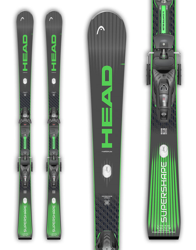 Head Supershape E-Magnum SW + PRD12 GW 177 COLOR AS SAMPLE.