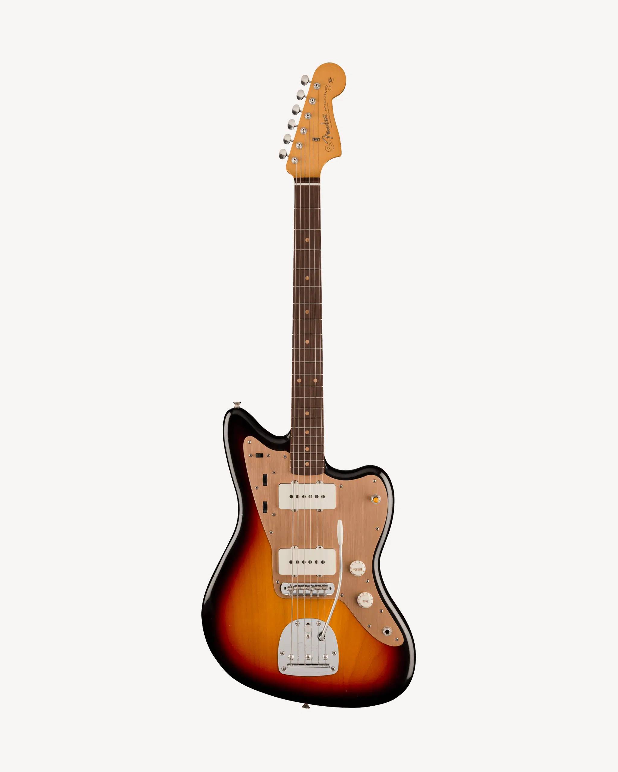 Fender Vintera II Road Worn 50s Jazzmaster, Rosewood Fingerboard, 3-Color Sunburst