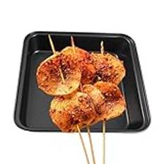 Square Baking Pan - Portable Baking Tray, Ugnspannor Bakplattor | Non Stick Bakningsfack Fyrkantig Bricka Hushåll Grillad Fisk Grillad Kyckling Pizza Kex Ugn Bakningsredskap