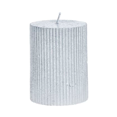 Lene Bjerre Lissa ljus Ø7x10 cm Silver - Silverfärgad