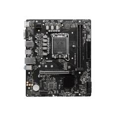 MSI PRO H610M-E - Motherboard - micro ATX - LGA1700-Sockel - H610 Chipsatz - USB 3.2 Gen 1 - Gigabit LAN - Onboard-Grafik (CPU erforderlich)