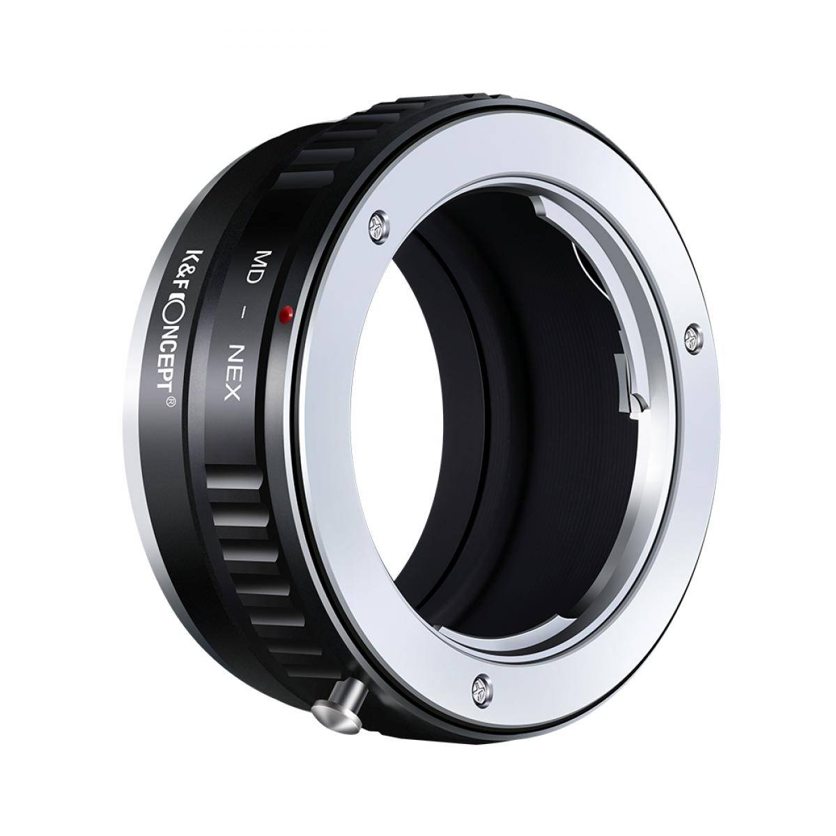 KENTFAITH Lens Mount Adapter Compitable with Minolta MD MC Lens to NEX E-Mount Camera Body with Brass Material Version 2