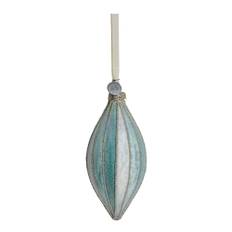 Lene Bjerre - Nomillia ornament julkula 13 cm turkos
