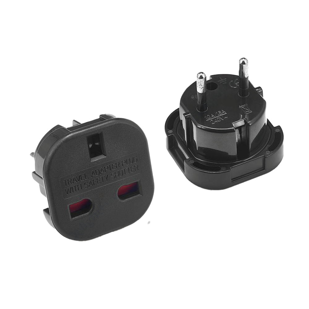 UK-EU adapter stikkontakt
