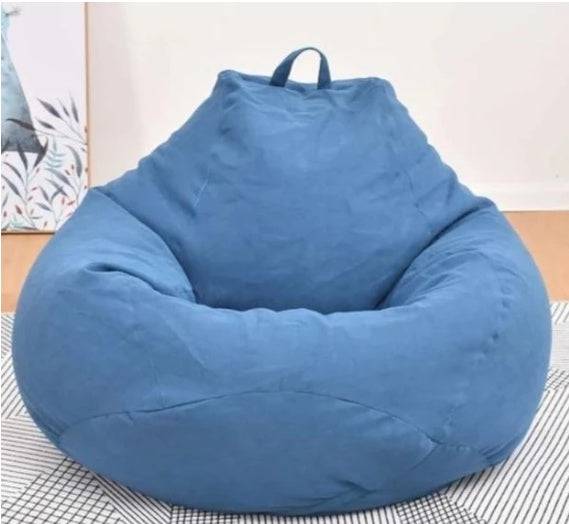 Comfortable Soft Giant Bean Bag Chair - Blue / 70x80cm (70x80cm)