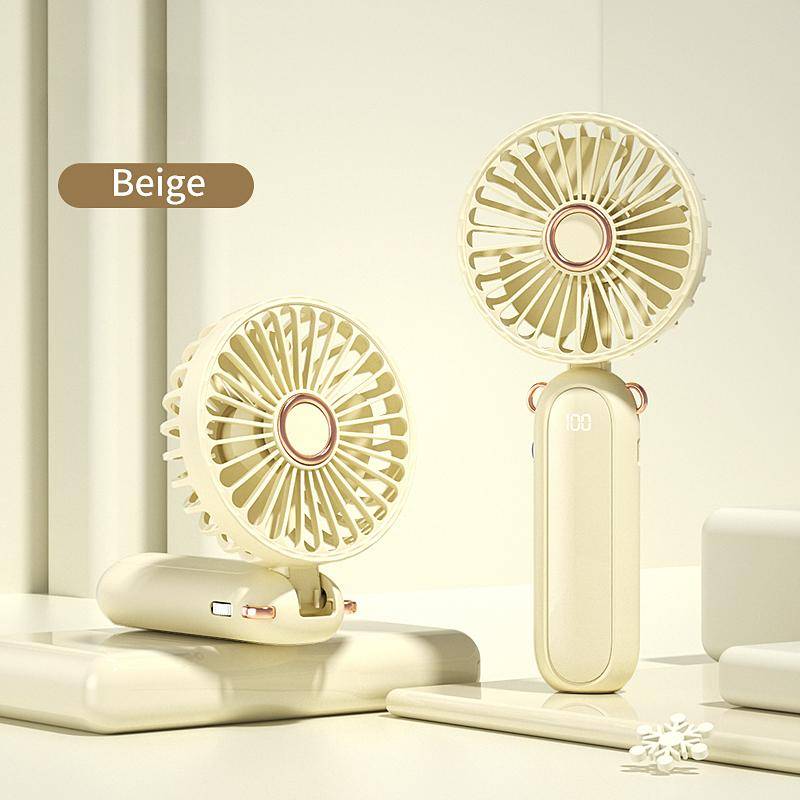 Mini Handheld Fan Usb Rechargable Electric Ventilador 100 Speed Portable Handheld Fan Summer Cooling Hand Venty Air Conditioner