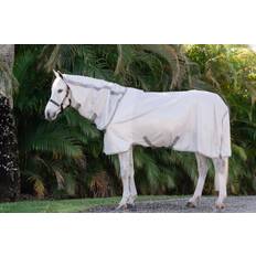 Horseware Amigo Integrated Flysheet Flugtäcke - Silver/Titanium Grey & Silver (165cm (7'3"))