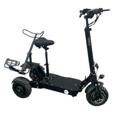 Scooter elektrisk 3 hjulet - Foldbar golf scooter - 2000W dual hub motor