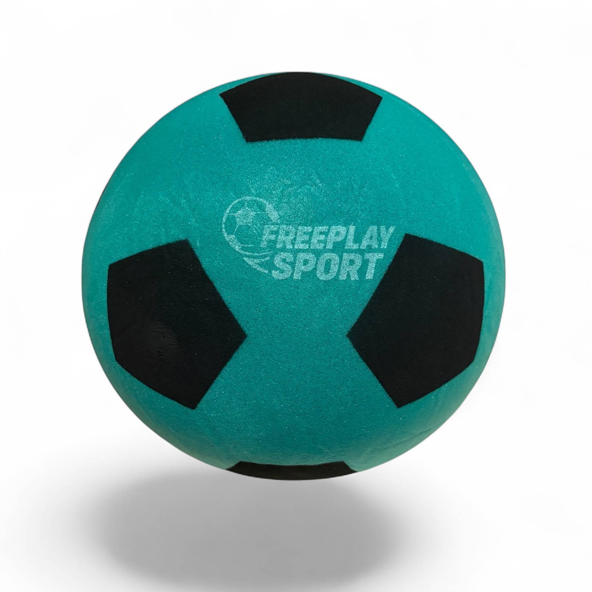 Skum Fodbold – Støjsvag Freeplay Retro Fodboldbold Str.5 - Grøn.