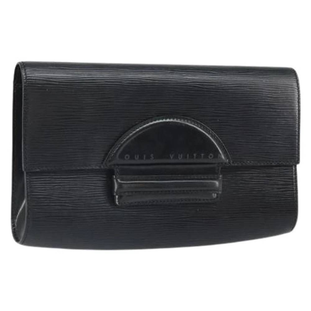 Louis Vuitton Vintage Pre-owned Vintage Clutch - Vintage - Dame - Sort - ONE SIZE - Læder