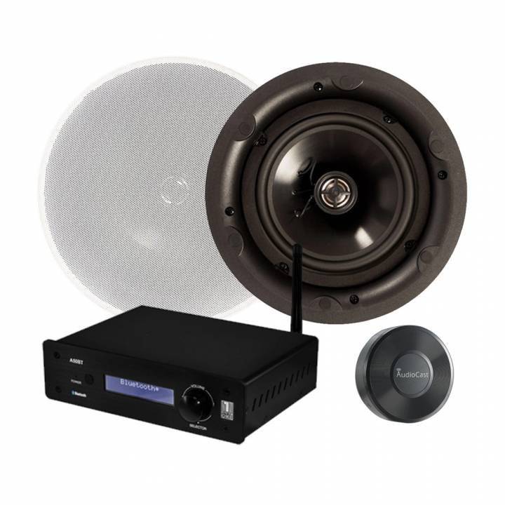 System One A50BT med 1 par DLS IC621