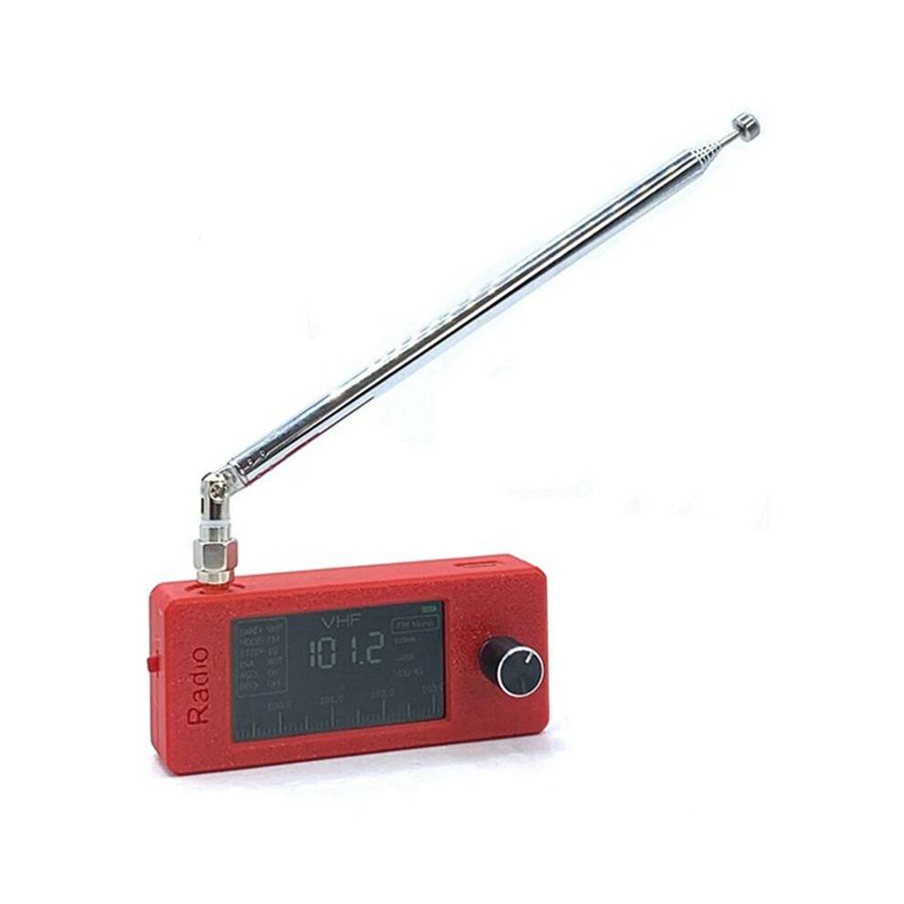 SI4732 0,5-108mhz Bärbar Radio LSB USB AM FM FM/AM-Radio med 10KHz-180MHz Antenn All Band Radio Receiver