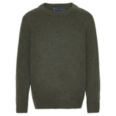 Cashmere sweater - Olive mélange - 6 år