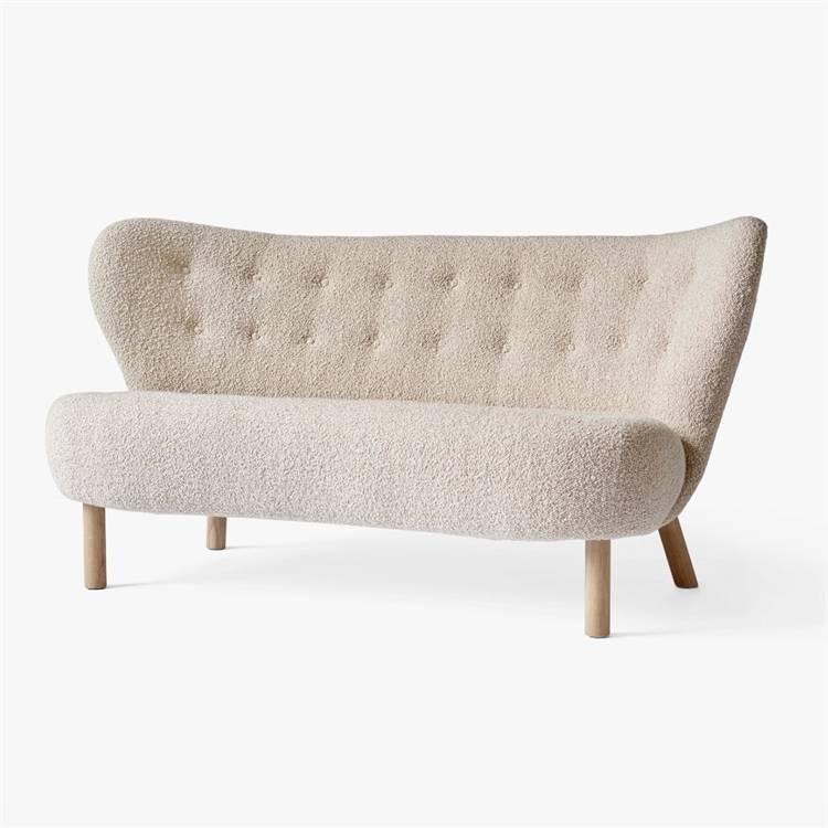 &Tradition Little Petra VB2 Sofa Oiled Oak & Karakorum 003