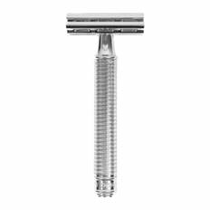 Rockwell Razors - 6C White Chrome With Soft Knurled Handle
