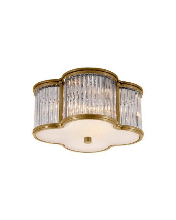 Visual Comfort Basil plafond mässing - Guld / Brun (H: 14 x B: 28,6 cm)