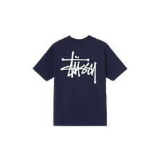 Stüssy Basic T-shirt Navy S