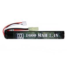 101 INC Lipo Batteri 7.4V 1600mah 20C - Liten Tamiya